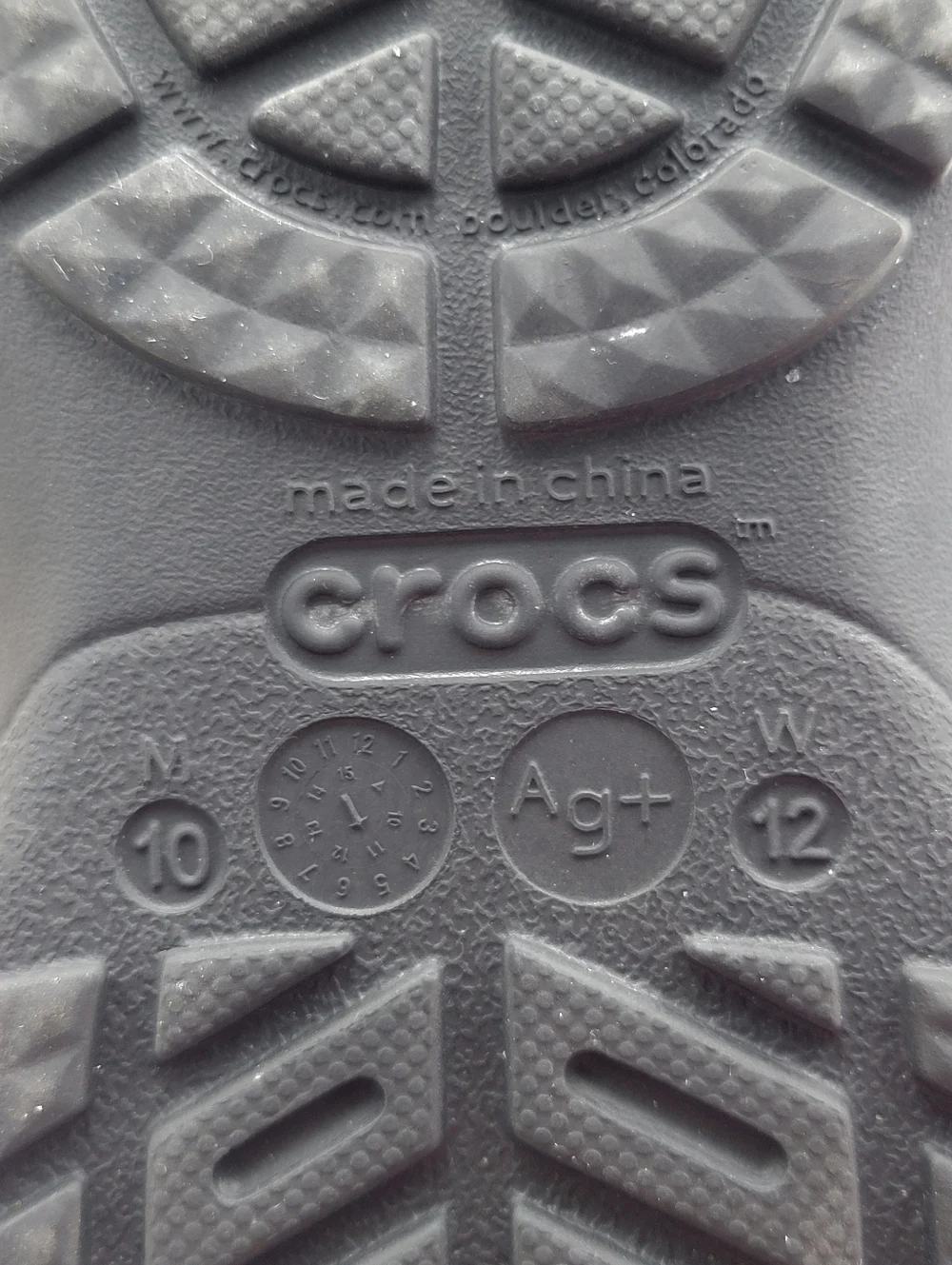 Crocs Classic Solarized Slides Women Size 12 Men Size 10 Tie Dye Sandals Unisex